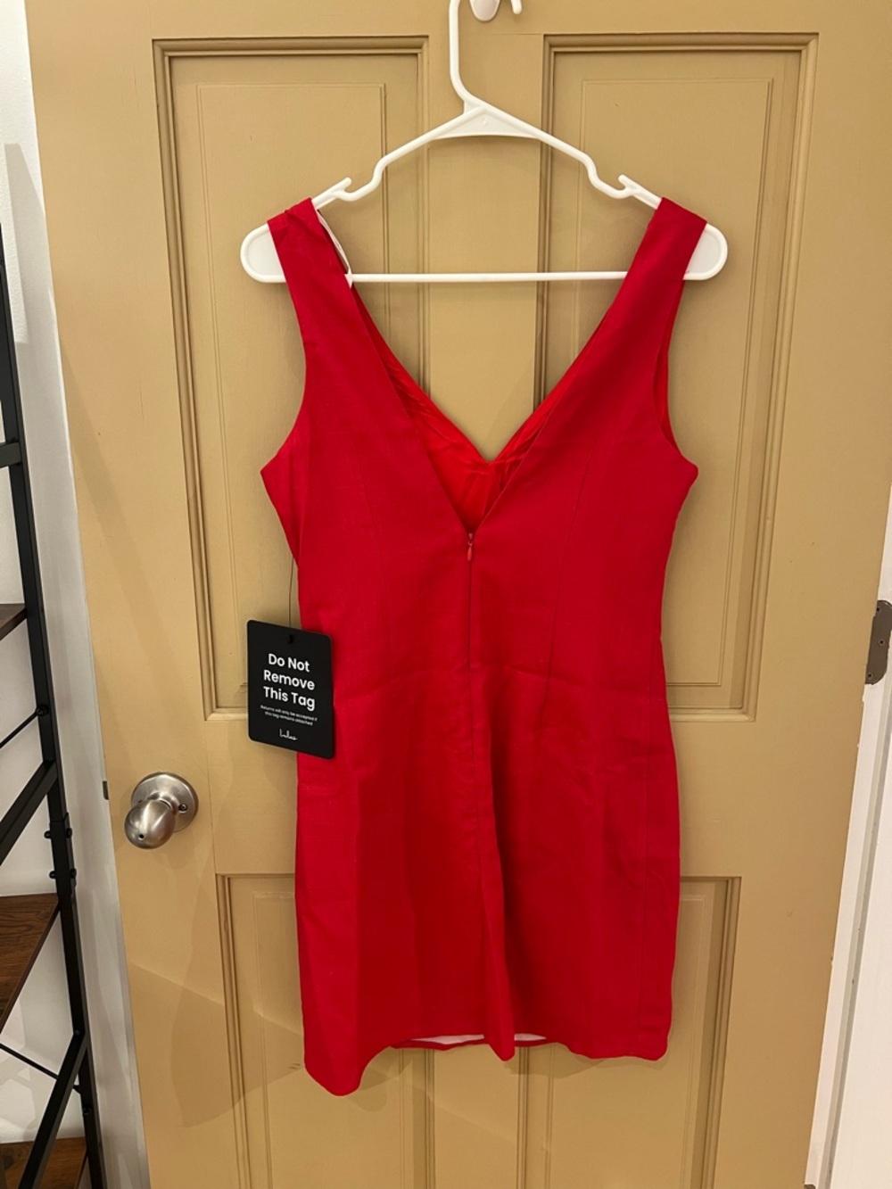 Lulus Linen Mini Dress - Picture 4 of 5